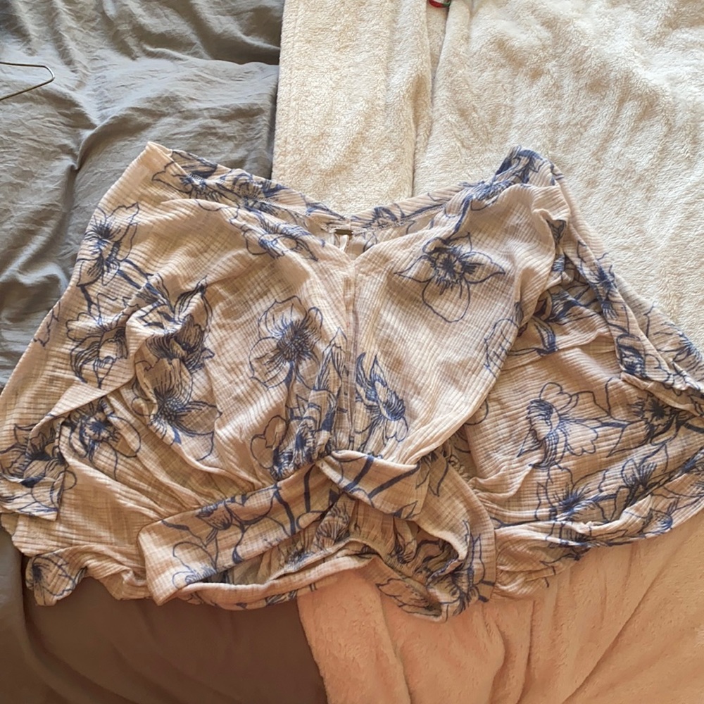 free people floral top